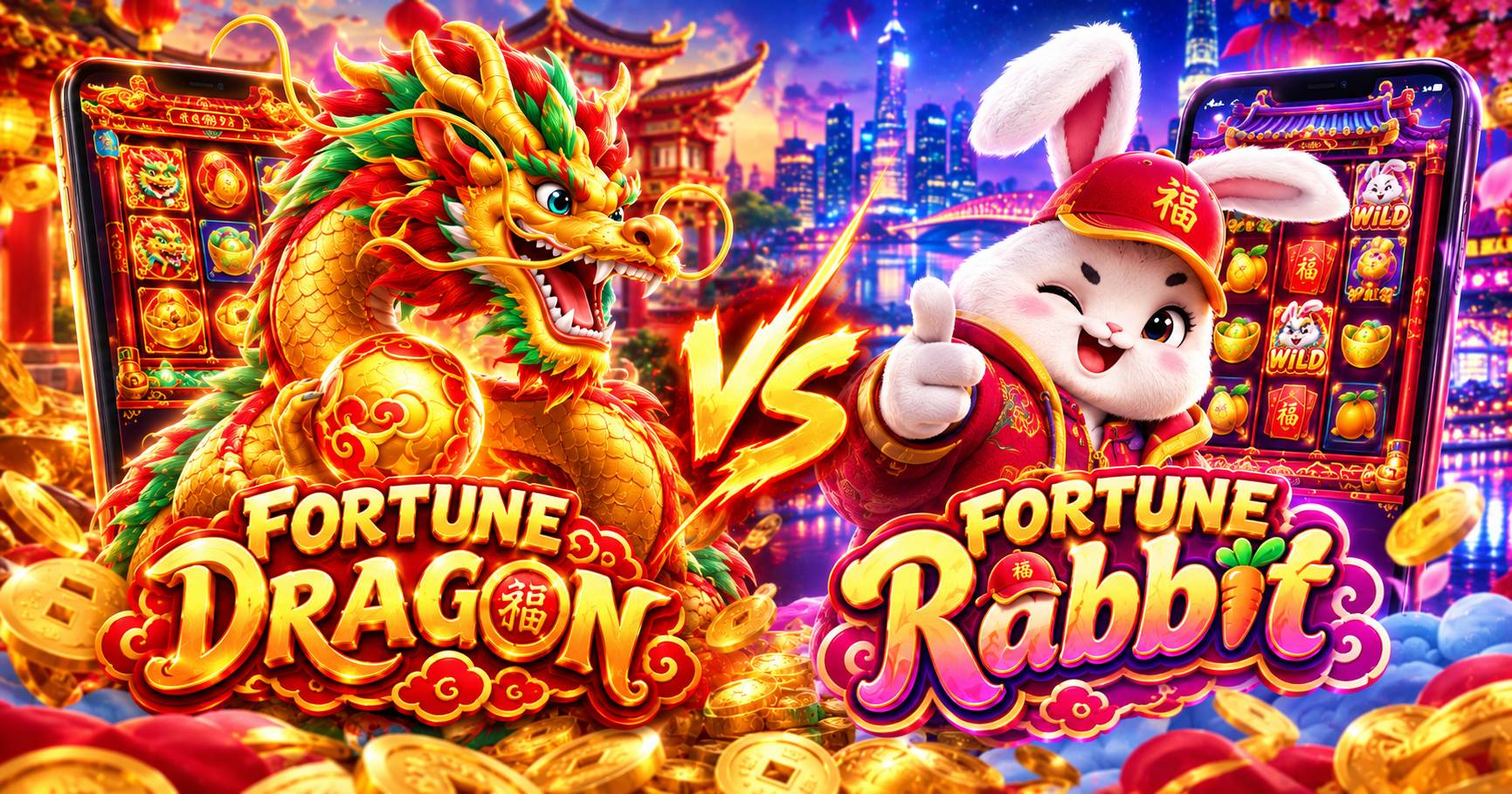 Fortune Dragon vs Fortune Rabbit: Qual é a Diferença em 2026?
